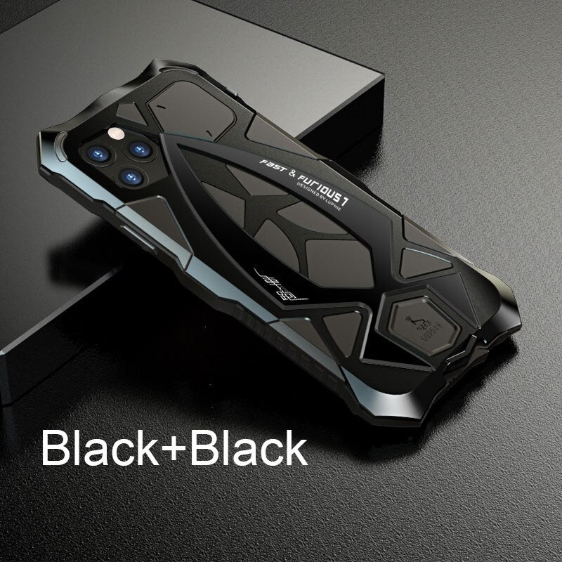 Durable iPhone 15 Plus Aluminum Case - Shockproof & Slim Protection for Everyday Use, Outdoor Activities & Travel