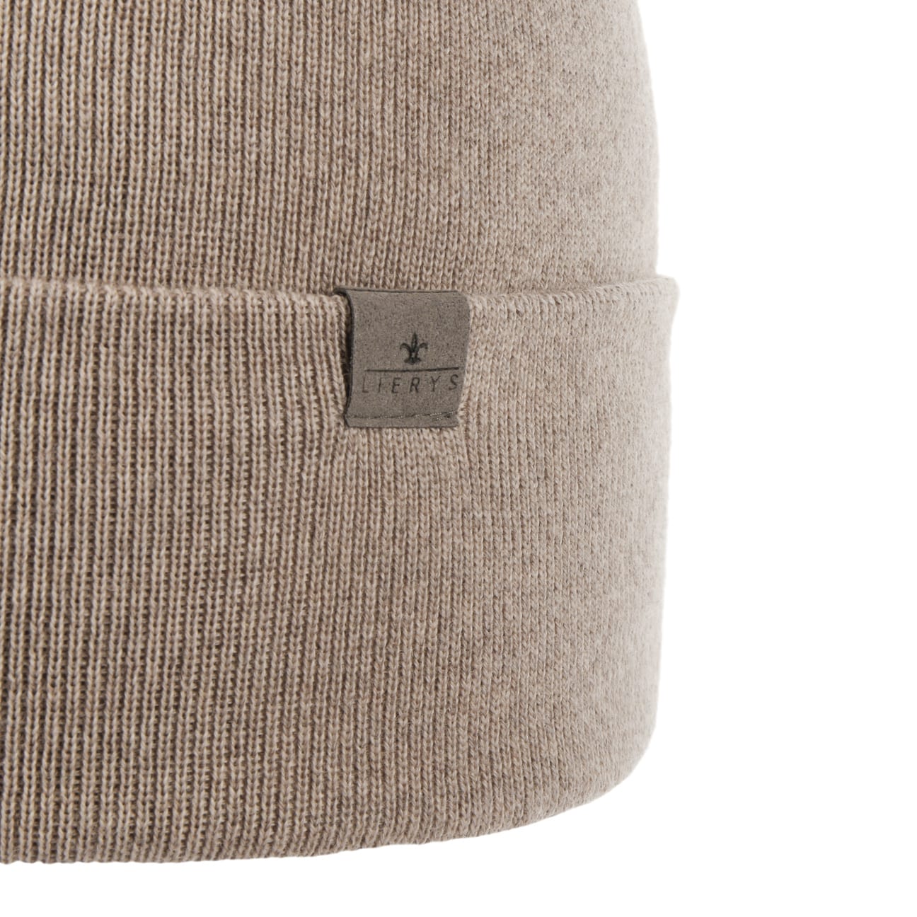 Lierys Premium Merino Wool Knit Beanie with Foldable Cuff - Warm Winter Hat for Men & Women - Perfect for Skiing, Hiking, and Outdoor Activities
