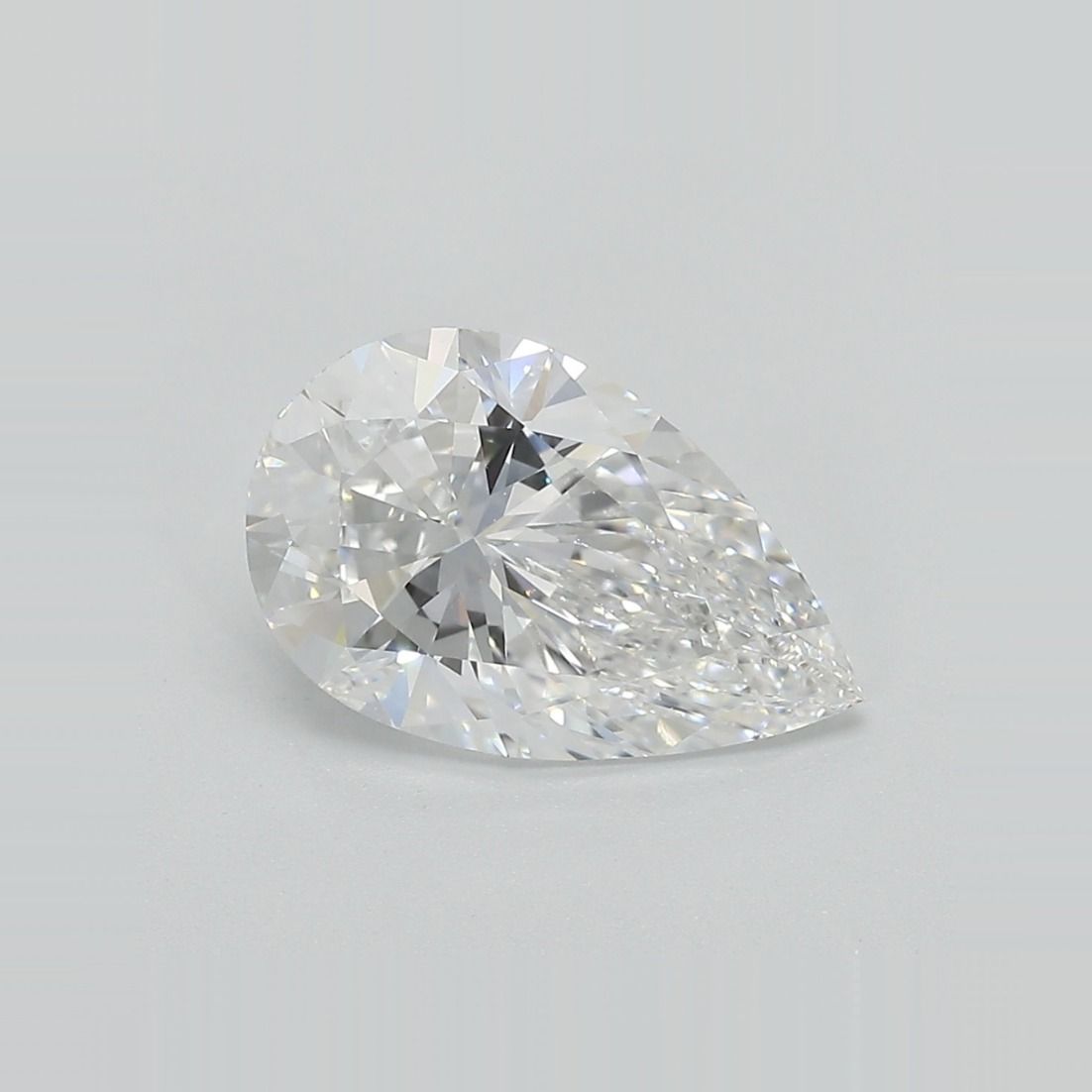2.67 Carat D Color VVS2 Clarity Pear-Shaped Lab-Grown Diamond | Engagement Ring, Wedding Jewelry & Anniversary Gift