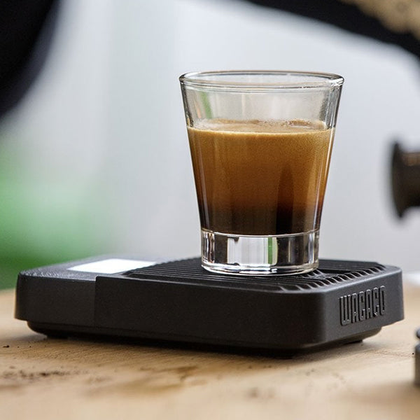 Wacaco Exagram Compact Coffee Scale - Portable Digital Espresso Scale with Timer, 0.1g Precision for Pour Over, French Press & Coffee Brewing - Perfect for Home, Office & Travel Use