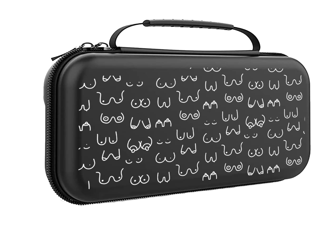 Women's Nintendo Switch OLED Case - 20 Cartridge Slots & Hard Shell for Travel Gaming