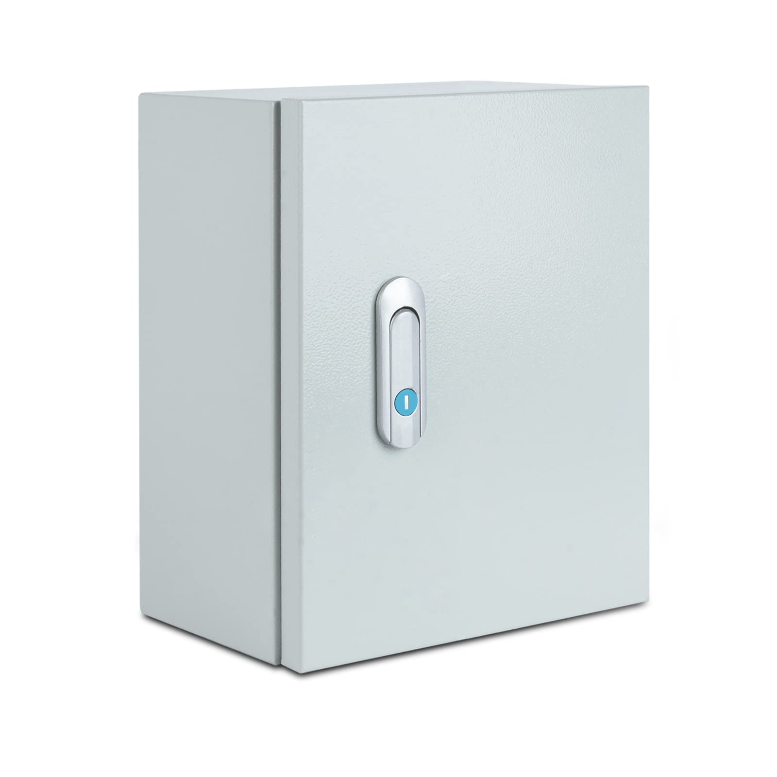 **Waterproof Steel Electrical Junction Box - Indoor & Outdoor Wall Mount Enclosure with Safety Locks & Mounting Plates | Dustproof Metal Electrical Box for Home, Garage & Industrial Wiring**