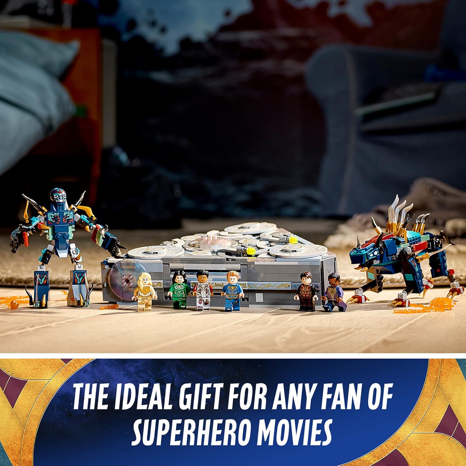 LEGO Marvel Rise of The Domo 76156 Building Kit - Superhero Toy Set with Avengers & Thanos Minifigures - Perfect Gift for Kids & Collectors - Play at Home or Display