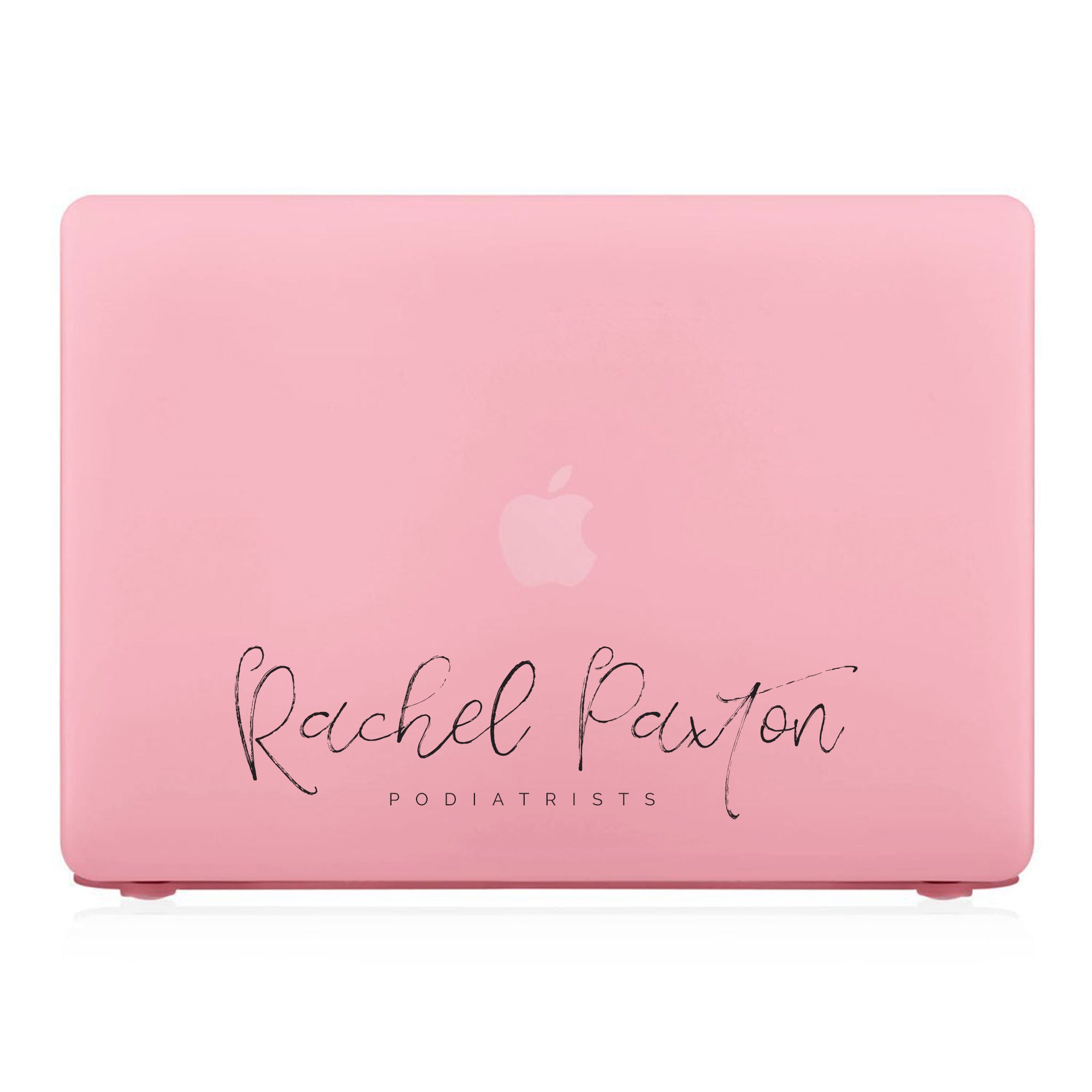 Premium MacBook Case with Signature & Occupation 65 - Stylish & Durable Laptop Cover for Work, Travel & Everyday Use