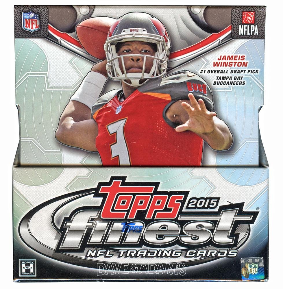 2015 Topps Finest Football Cards Master Box - Premium NFL Trading Cards Collection for Collectors & Investors | Perfect for Sports Memorabilia Displays, Fantasy Football Gifts & Card Show Trading