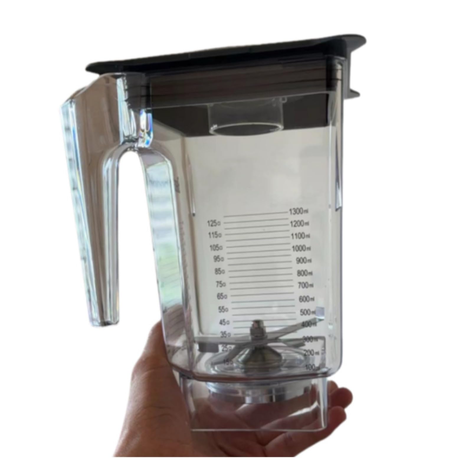Commercial Blender Jar 90 oz - Compatible with Blendtec WildSide Jar Replacement, 36 oz Blending Capacity - Perfect for Smoothies, Protein Shakes & Food Prep in Restaurants & Gyms