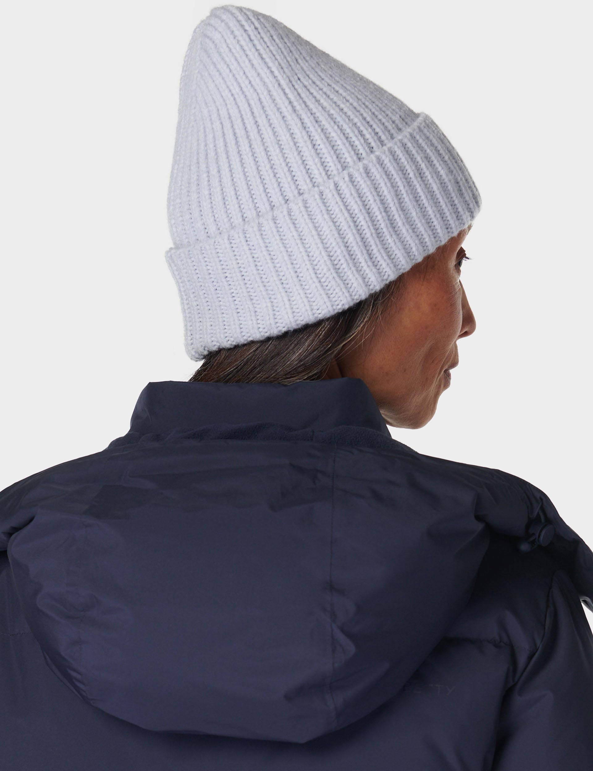 Snowfall Knitted Beanie Hat - Soft Winter Warm Salt Blue Color for Men & Women | Perfect for Skiing, Snowboarding & Cold Weather Activities