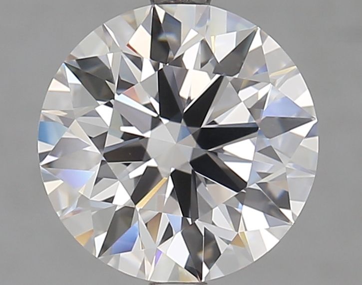 2.9 Carat D Color VVS1 Clarity Round Lab-Grown Diamond for Engagement Rings & Fine Jewelry