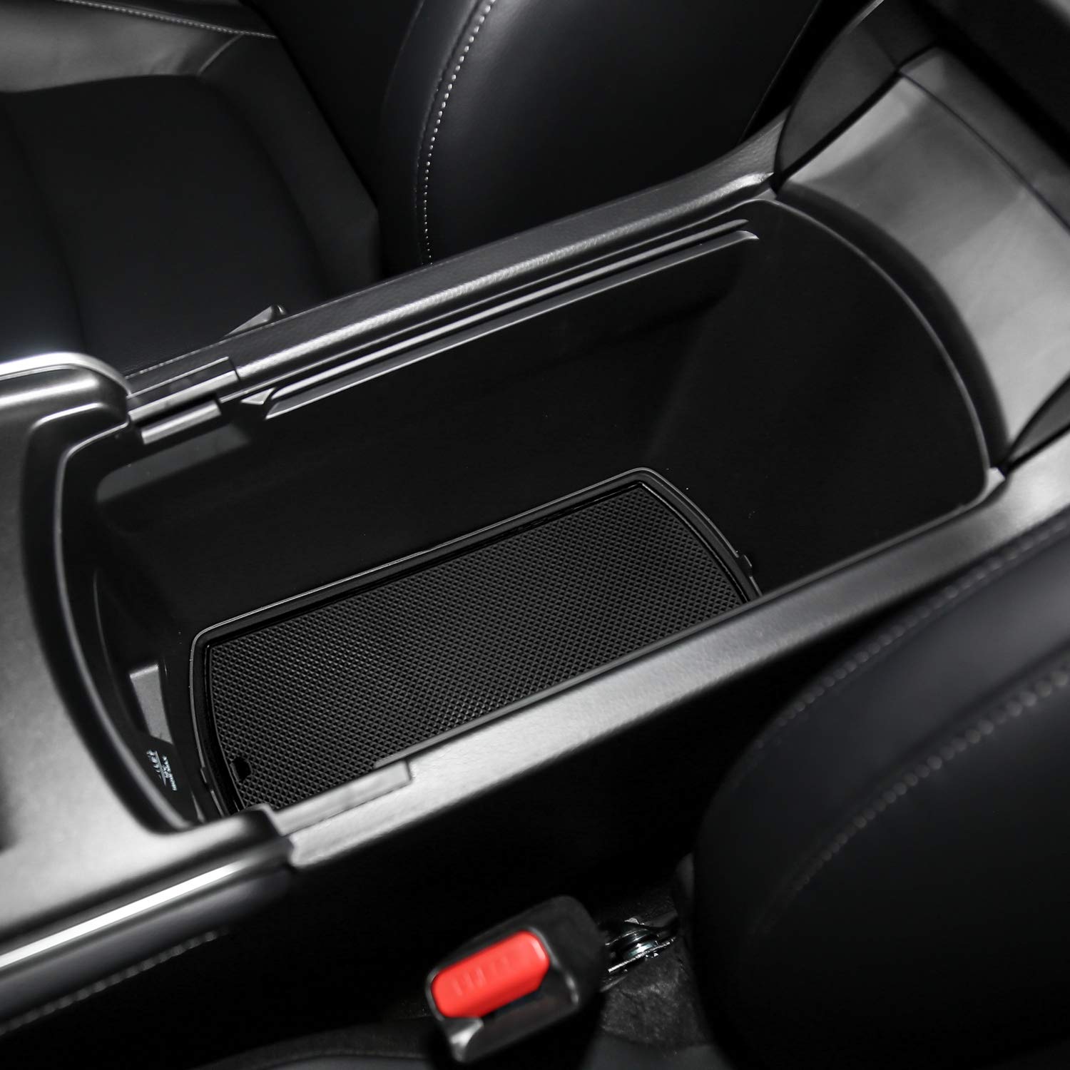 17-Piece Anti-Dust Car Interior Mats Set for Honda Accord 2018-2022 Models - Cup Holder Inserts, Center Console Liner & Door Pocket Liners (Black) | Premium Protection Against Spills & Dirt for Daily Commute & Road Trips
