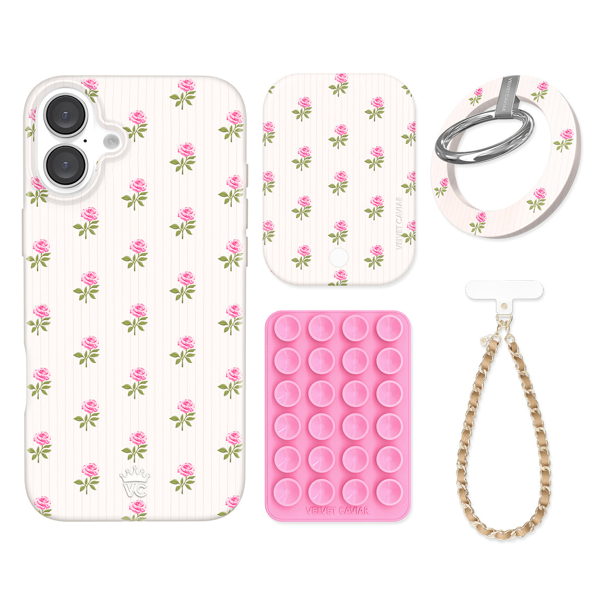 Pink Peony Floral iPhone Case with Grip - Elegant Flower Design Phone Cover for iPhone 13/14/15 Pro Max - Perfect for Everyday Use, Work, and Travel