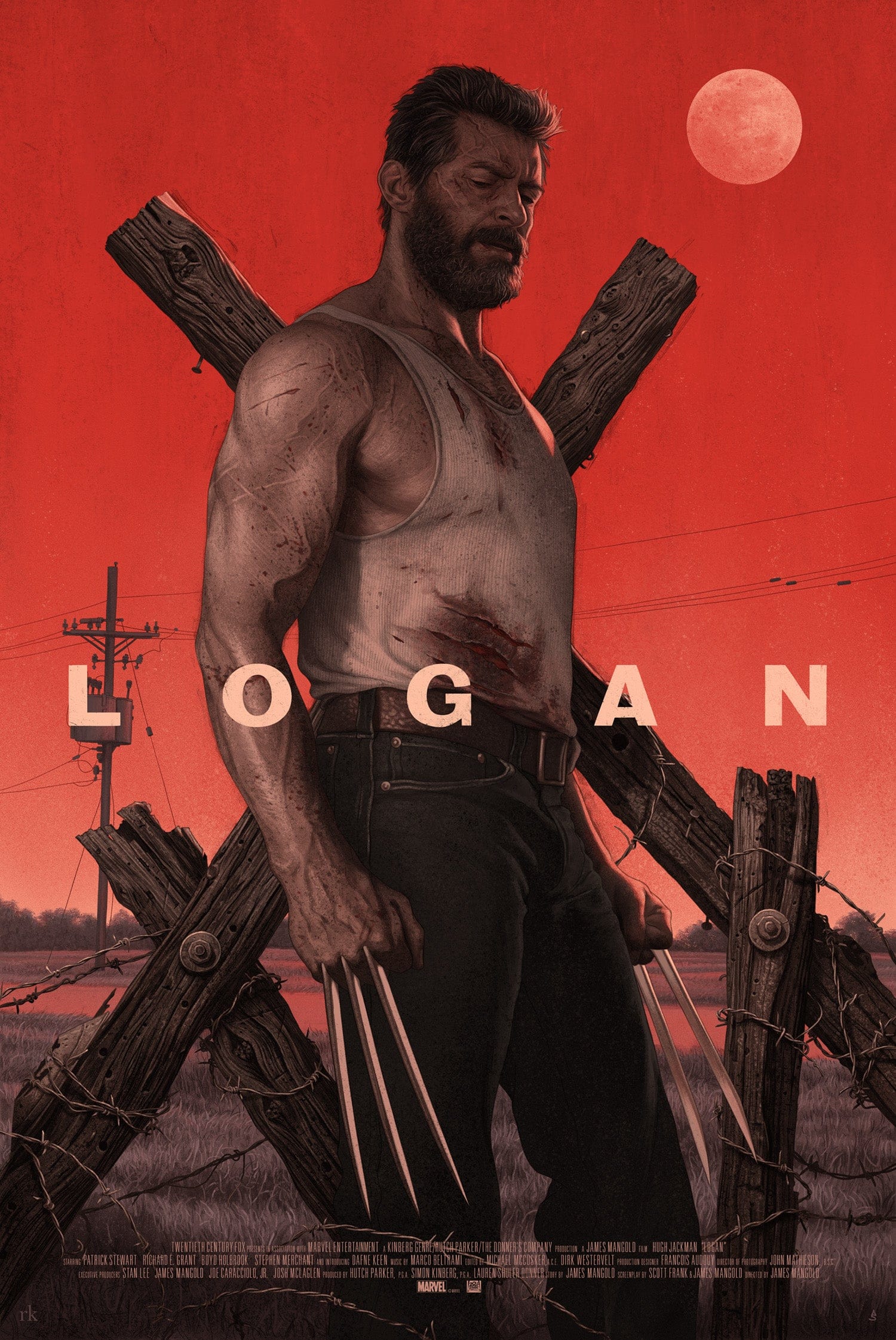 Logan Movie Poster by Rory Kurtz & Akiko Stehrenberger - Premium Collectible Wall Art for Home Theater & Comic Book Fans
