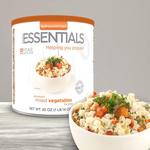 Premium Mixed Vegetables for Stew - Fresh Frozen Carrots, Potatoes & Peas - Perfect for Soups, Casseroles & Slow Cooker Meals