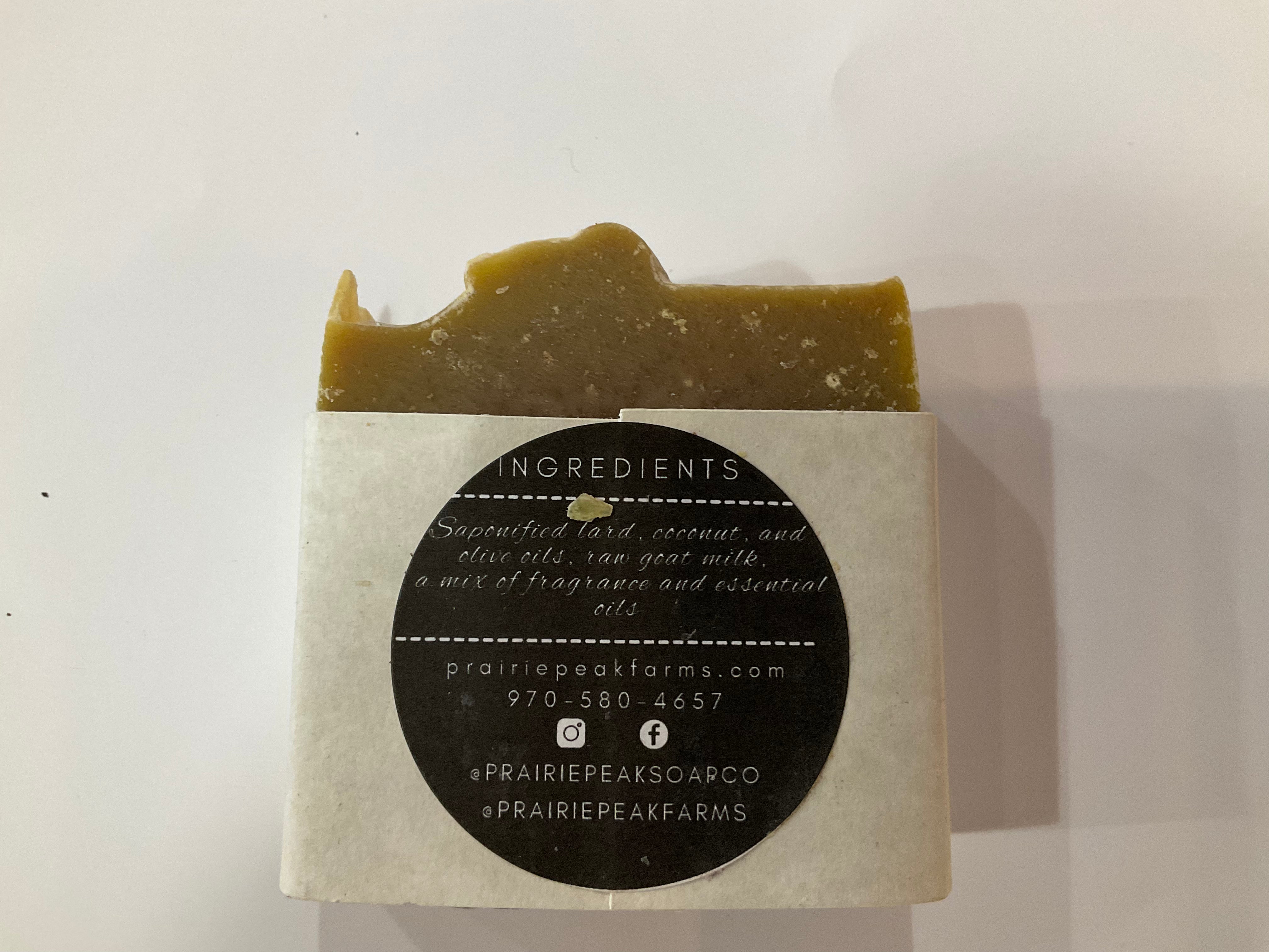 Handmade Artisan Goat Milk Soap with Natural Ingredients - Moisturizing & Gentle for Sensitive Skin - Perfect for Camping, Hiking & Outdoor Adventures