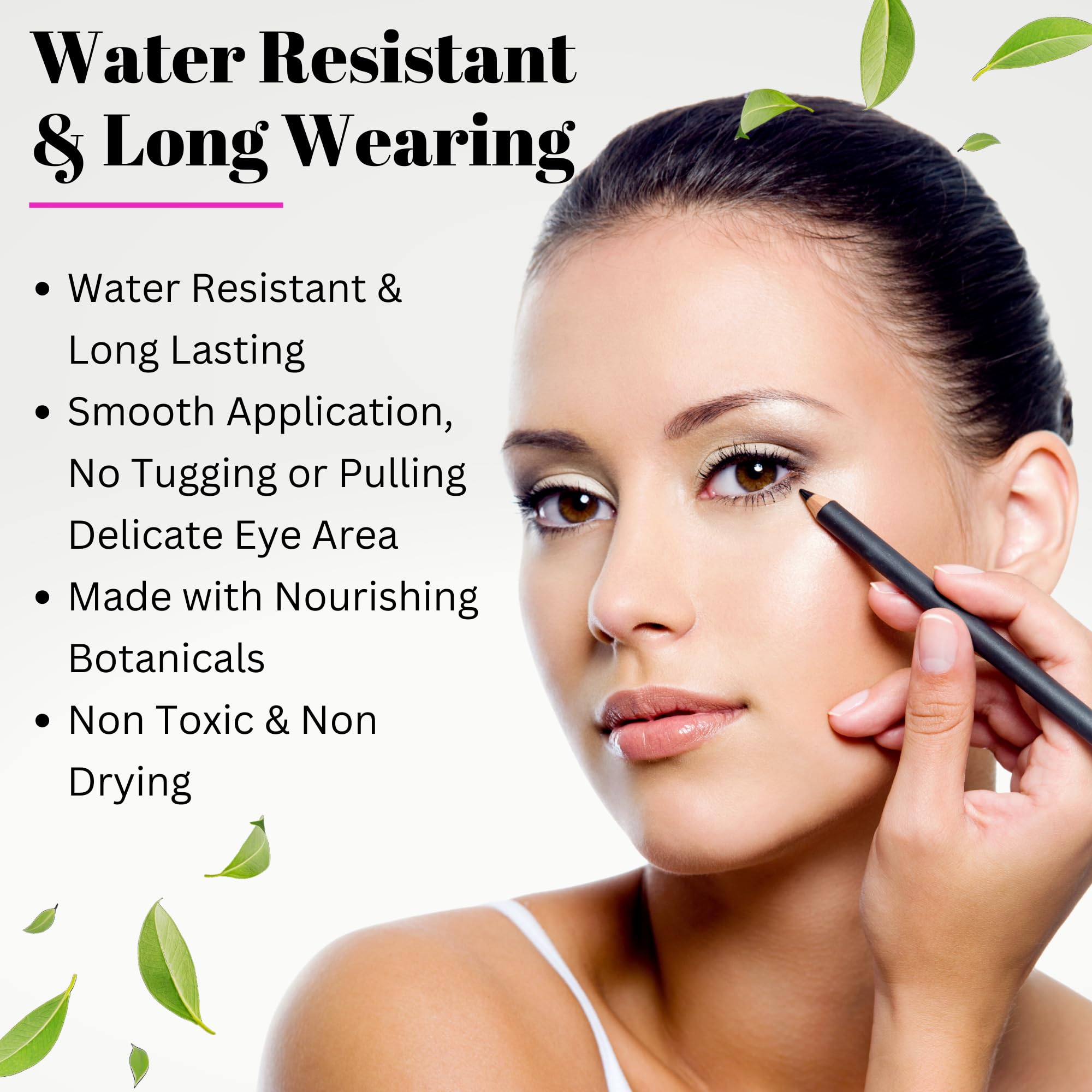 Better'n Ur Eyes Hypoallergenic Eyeliner Pencil - Dark Brown, Natural & Smooth Glide - Vegan, Cruelty-Free, Paraben-Free - Perfect for Sensitive Eyes & Everyday Makeup Looks