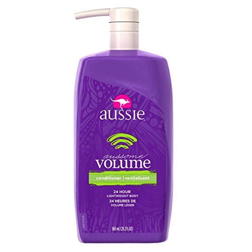Aussie Aussome Volume Conditioner with Pump - 29.2 Fl Oz for Thick, Full Hair - Perfect for Daily Hair Care & Salon-Quality Results at Home