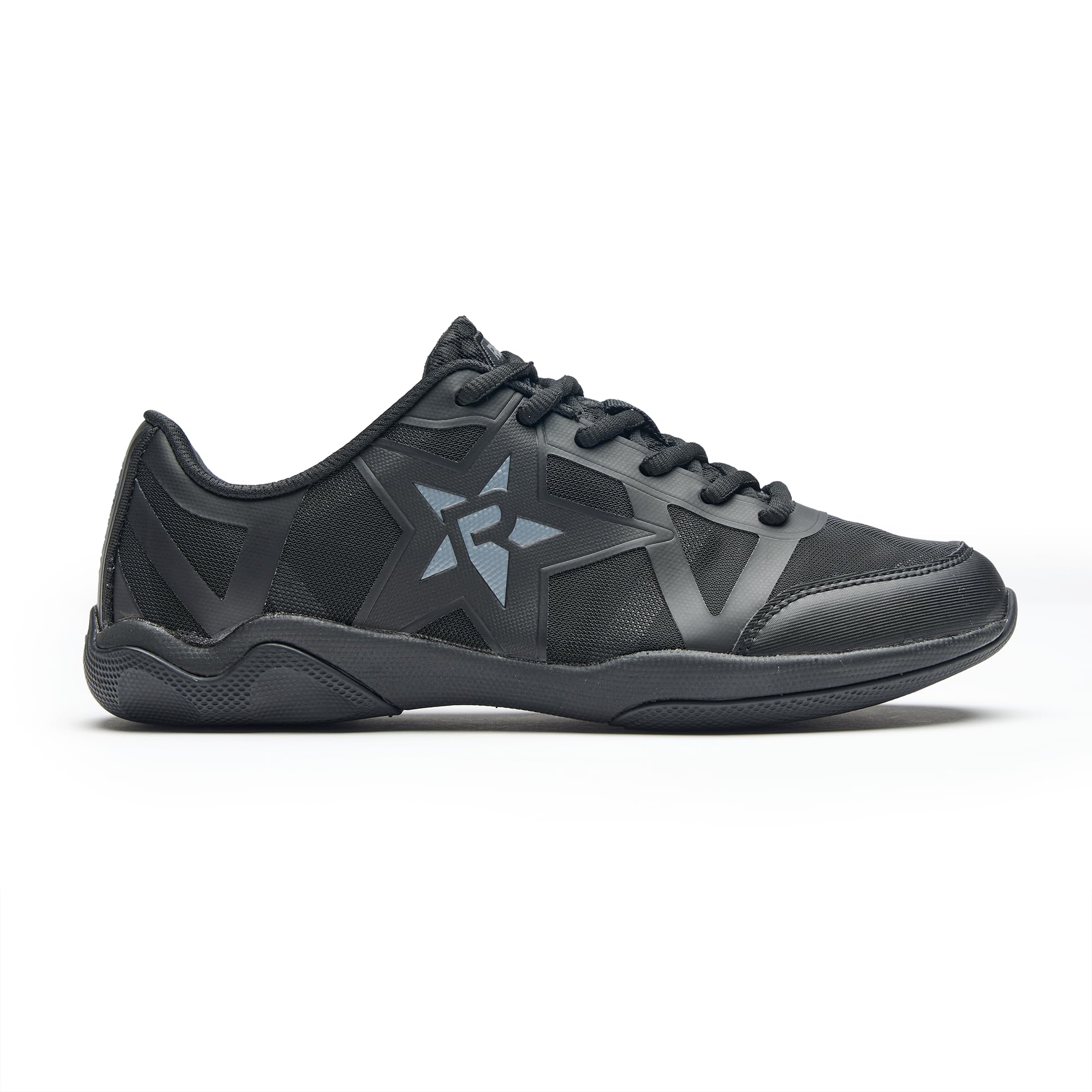 Rebel Athletic Ruthless Blackout Cheerleading Shoes - Lightweight Performance Cheer Shoes for Competition & Practice - Perfect for Cheerleaders, Dancers & Gymnasts