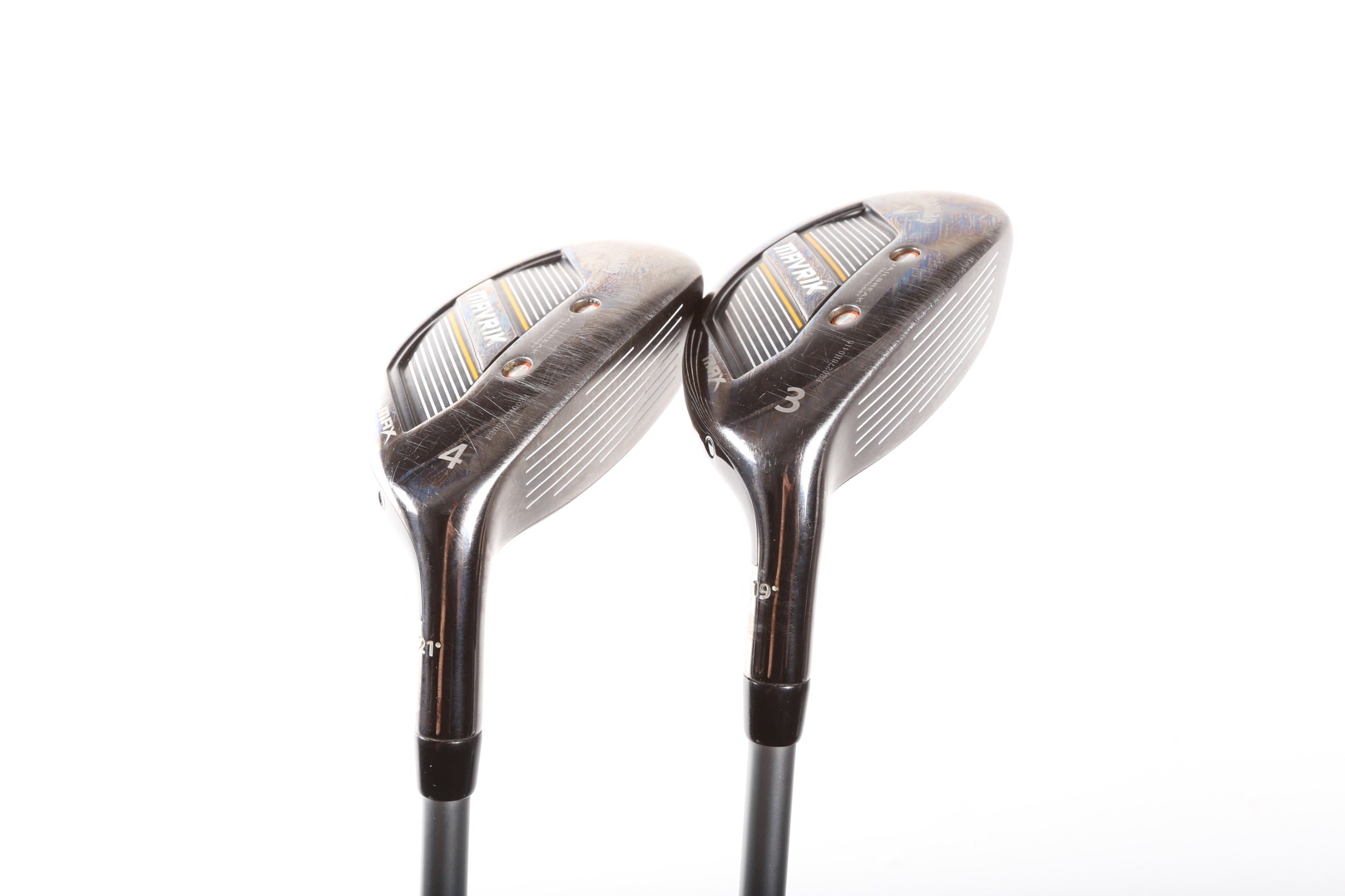 Used Callaway Mavrik Max Hybrid Golf Club Set - Right Handed 3H & 4H with Stiff Flex Shaft | Perfect for Mid-Handicap Golfers on Fairway Shots and Rough Recovery