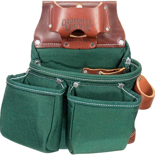 Occidental Leather 8018DB OxyLights 3 Pouch Tool Bag - Durable Construction Work Belt for Carpenters & Electricians | Perfect for Job Sites & DIY Projects