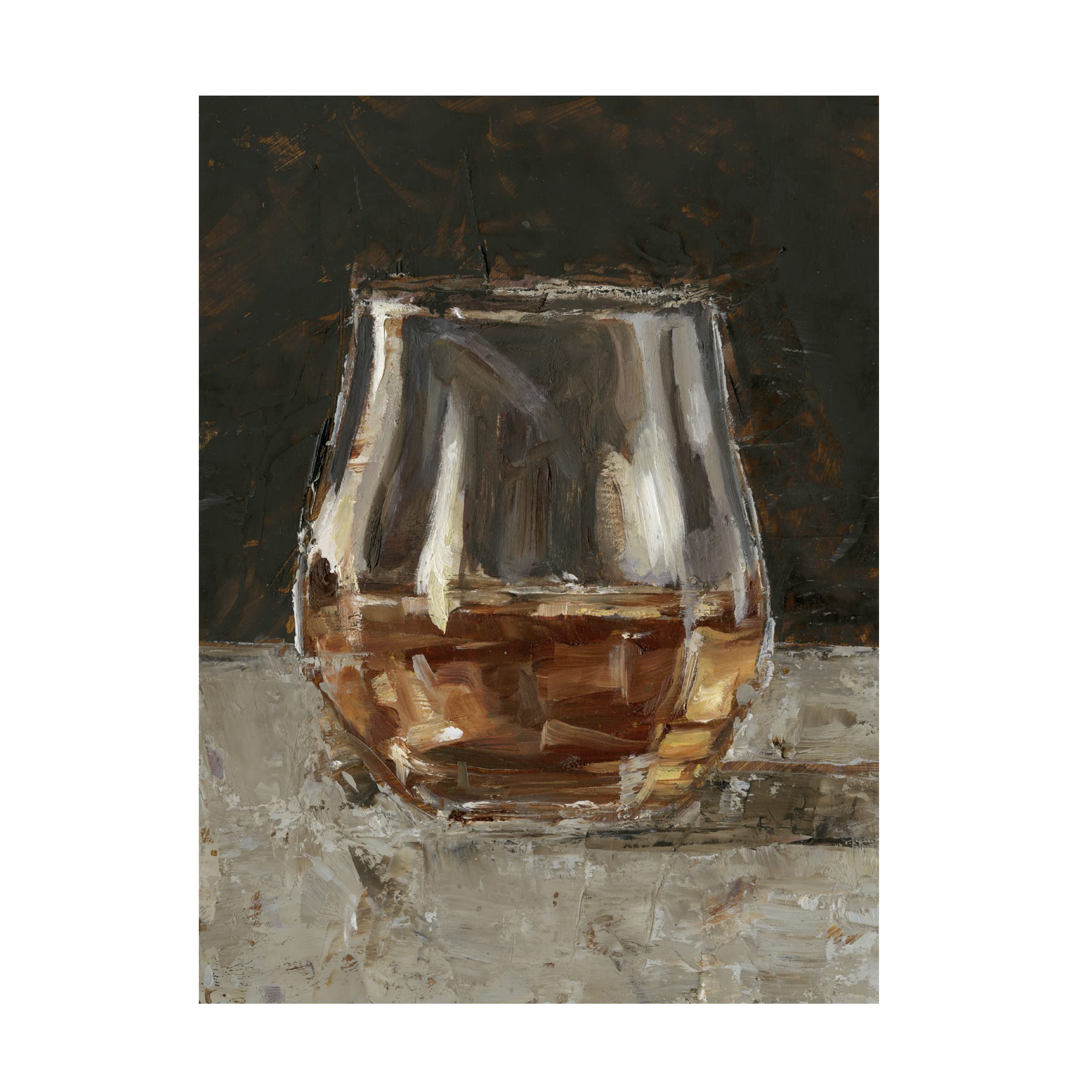 Trademark Fine Art 'The Hard Stuff IV' Canvas Wall Art by Ethan Harper - Modern Home Decor for Living Room, Bedroom & Office