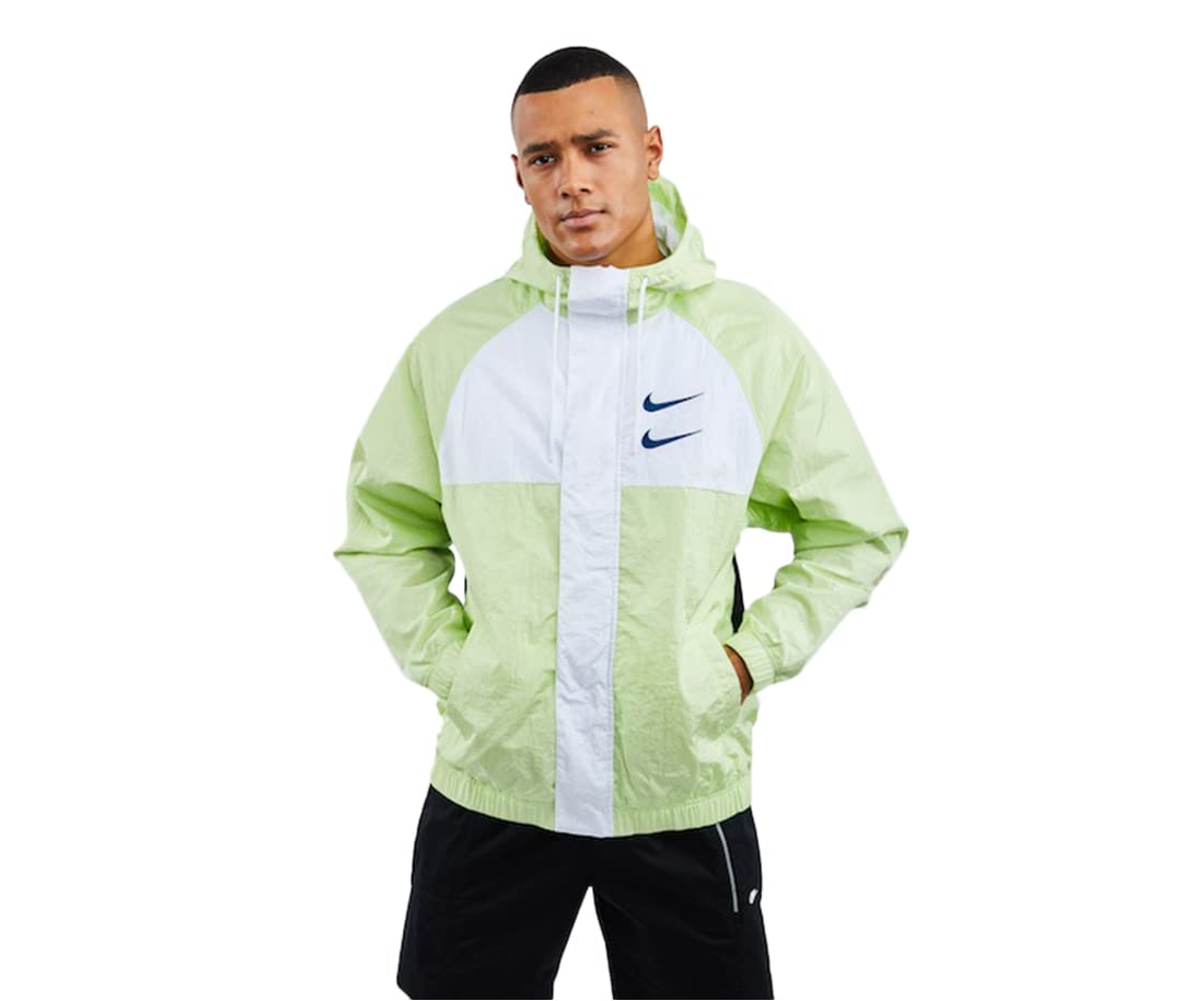 Nike Sportswear Swoosh Woven Men's Jacket - Lightweight Windbreaker for Running, Hiking & Outdoor Activities
