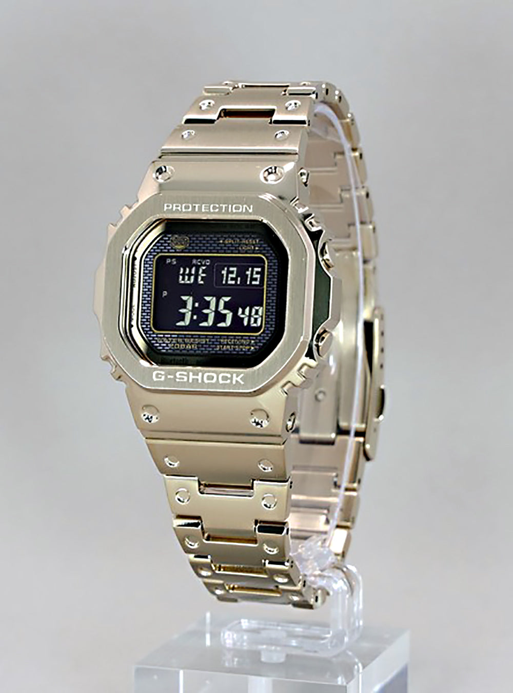 CASIO G-Shock GMW-B5000GD-9JF Bluetooth Solar Watch - Made in Japan, JDM - Durable & Waterproof for Outdoor Sports, Hiking & Everyday Wear
