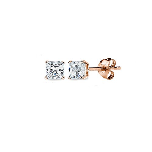 3x3mm - Rose Gold Flash