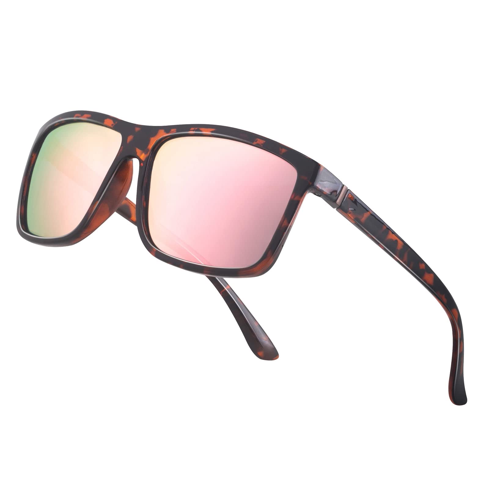 NIEEPA Men's Polarized Sports Sunglasses UV Protection Square Frame NP1007 - Perfect for Running, Cycling, and Outdoor Activities