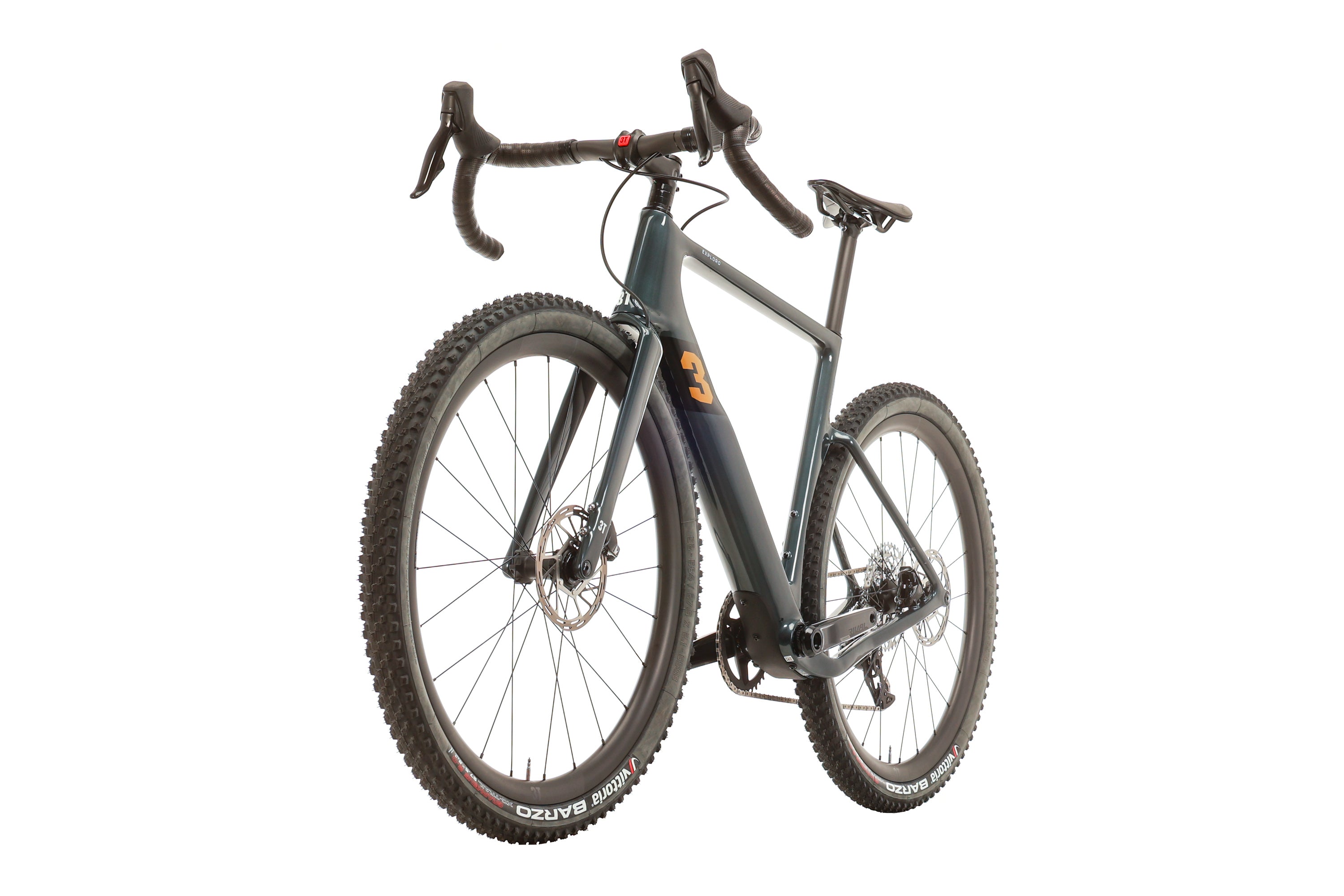 2023 3T Exploro ULTRA Rival AXS 1x12 Gravel Bike - 54cm Carbon Frame Adventure Bike for Off-Road Cycling & Bikepacking