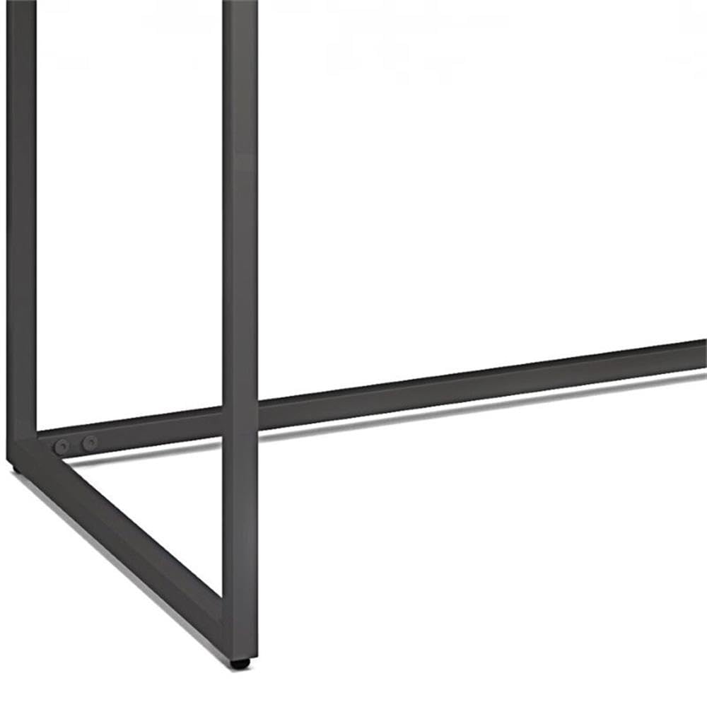 60 Inch Solid Wood Computer Desk - Industrial Rustic Home Office Desk for Small Spaces, Modern Study Table for Bedroom, Distressed Brown Writing Work Desk | Perfect for Remote Work, Online Classes & Home Office Setup