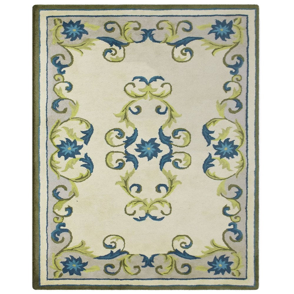 Hand Tufted Celandine Rug - Soft Bohemian Area Rug for Living Room, Bedroom, Nursery - Non-Slip & Easy to Clean Home Decor