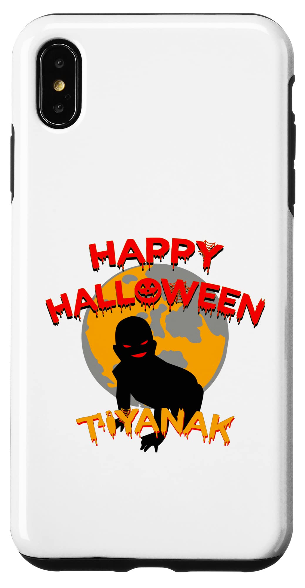 iPhone XS Max Halloween Case - Filipino Vampire Tiyanak Demon Monster Mythology Design | Perfect for Halloween Parties, Cosplay & Horror Fans