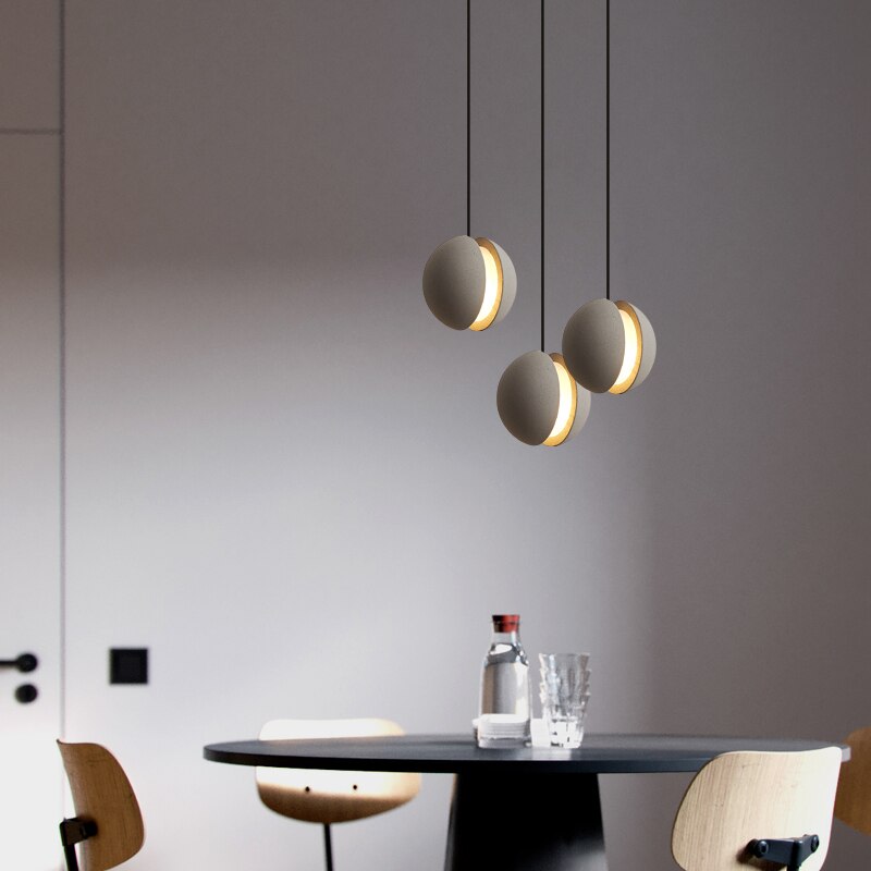Stylish Moon Pendant Light - Modern Celestial Chandelier for Bedroom, Living Room & Dining Room Decor | Energy Efficient LED Moon Phase Lighting Fixture