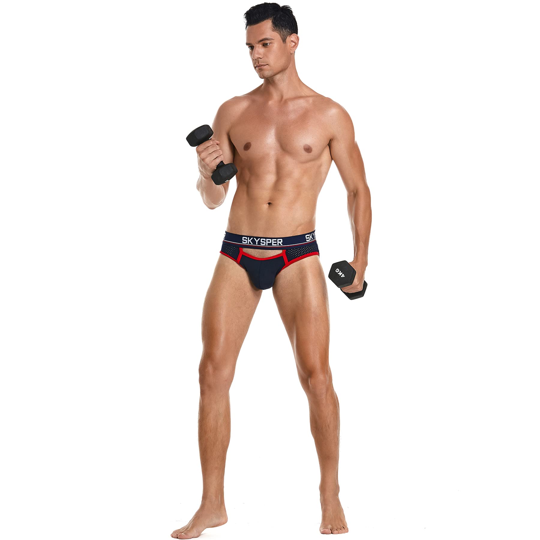 **SKYSPER Men's Athletic Jockstrap Support Underwear - Breathable & Comfortable for Sports, Workout & Intimate Wear**    *(Perfect for Gym, Running, Cycling & Sensual Moments)*