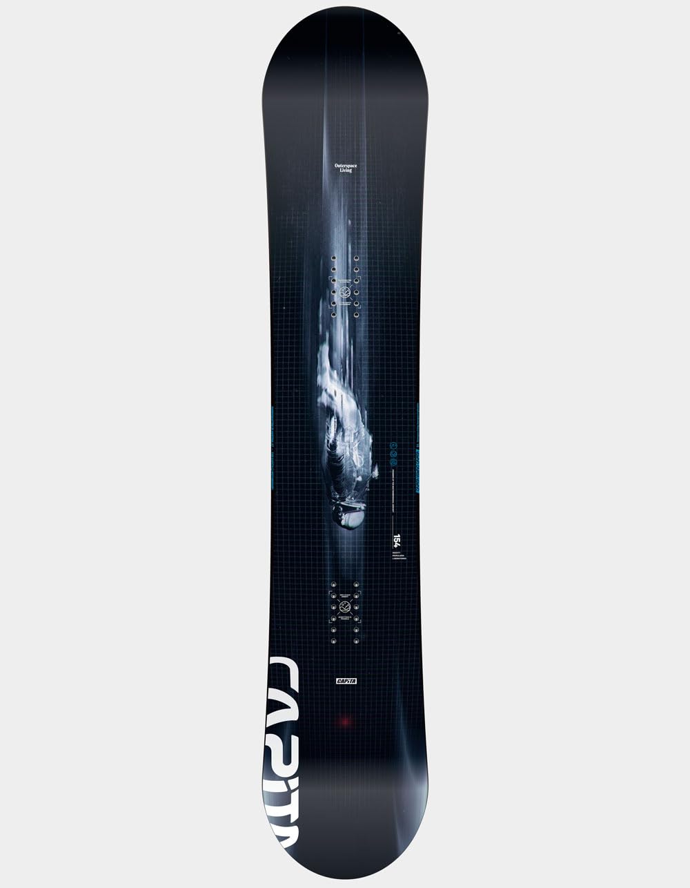 CAPiTA Outerspace Living Men's Snowboard - All-Mountain Freestyle Snowboard for Men | Perfect for Park, Powder & Groomed Runs