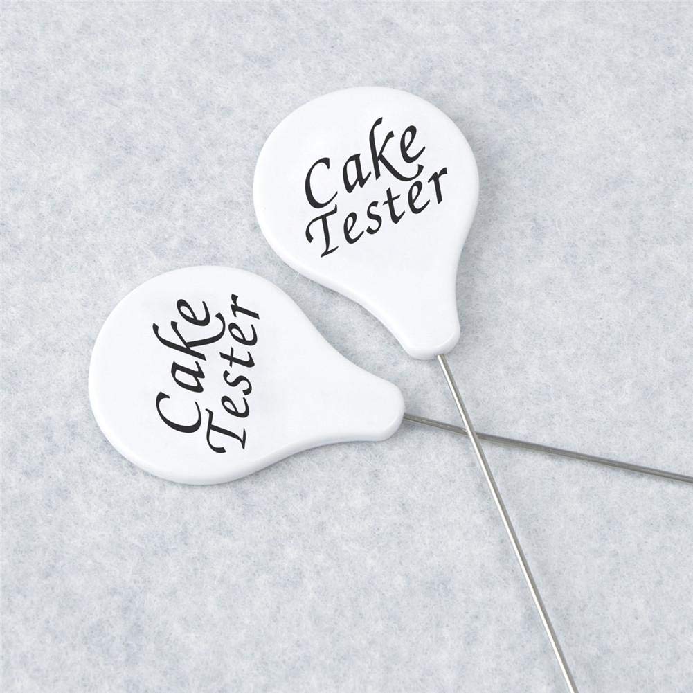 Stainless Steel Cake Tester - Reusable Metal Probe Needle for Baking Muffins, Bread & Cakes | Perfect for Home Bakers & Professional Chefs | Essential Kitchen Tool for Testing Doneness & Perfect Baking Results