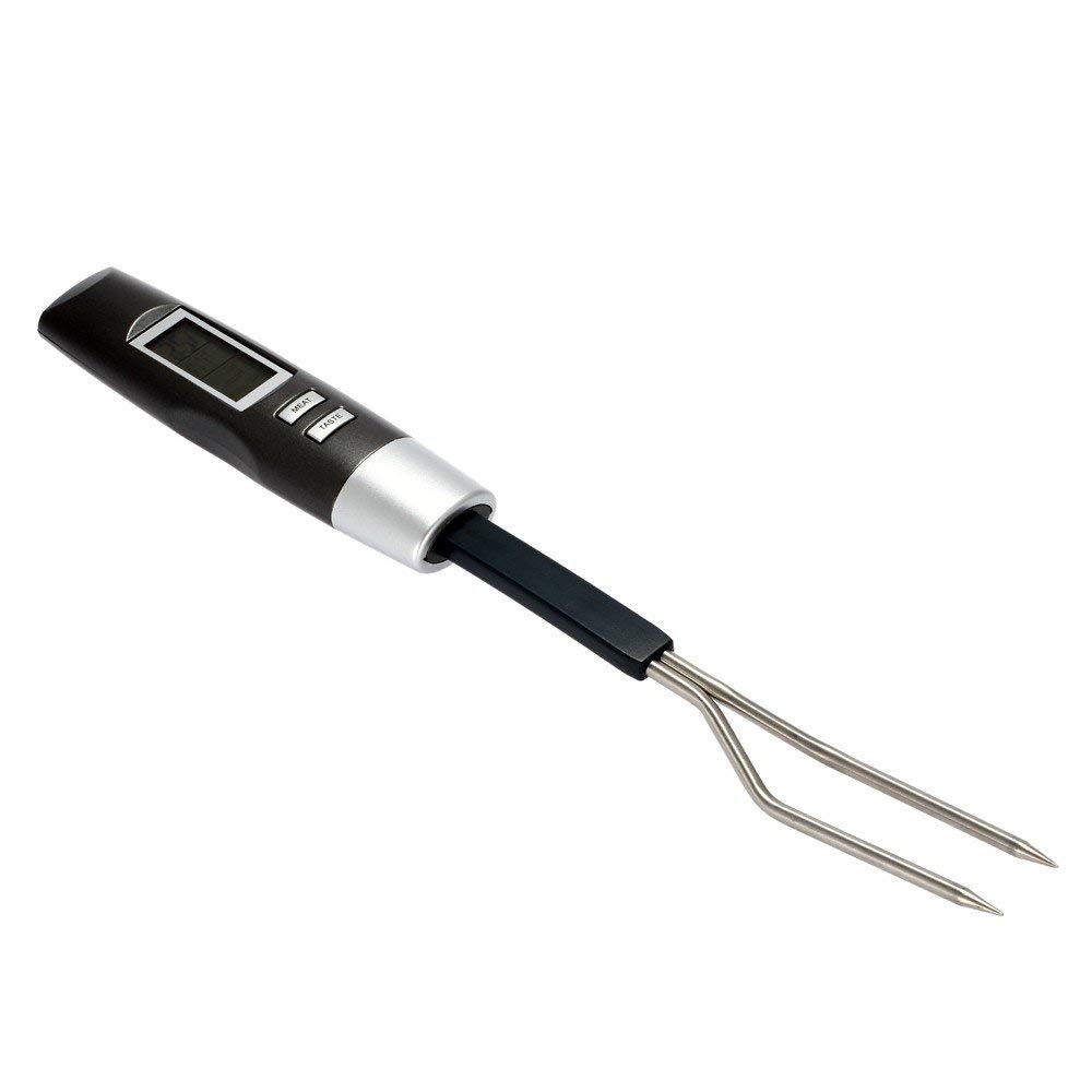 Instant Read Meat Thermometer for BBQ, Kitchen, Grilling - Digital Food Temperature Probe for Meat, Coffee, Water, Oil, Milk - °C/°F Switch - Perfect for Cooking, Baking, and Outdoor Camping