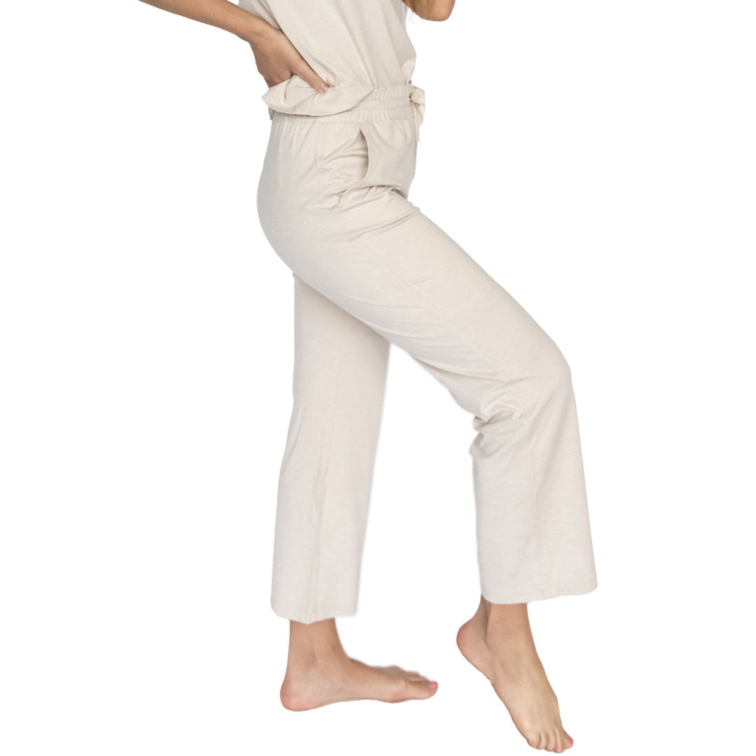 Comfortable Straight Leg Lounge Pants for Women - Soft Casual Home Wear & Relaxing Outfits - Perfect for Yoga, Lounging, and Sleepwear