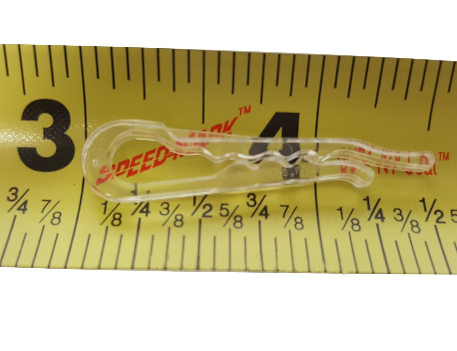 500 U-Shaped Clear Plastic Alligator Clips for Shirts, Pants, Socks & Garment Folding - Heavy Duty Clothes Pins for Laundry, Sewing, Crafting & Closet Organization
