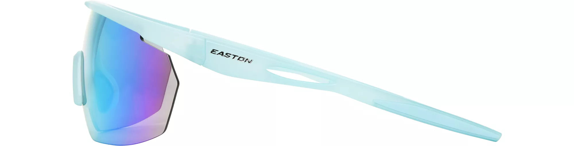 Easton 408 Half Rim Sport Shield Sunglasses for Men & Women - UV Protection, Lightweight & Durable for Running, Cycling, Fishing & Outdoor Activities