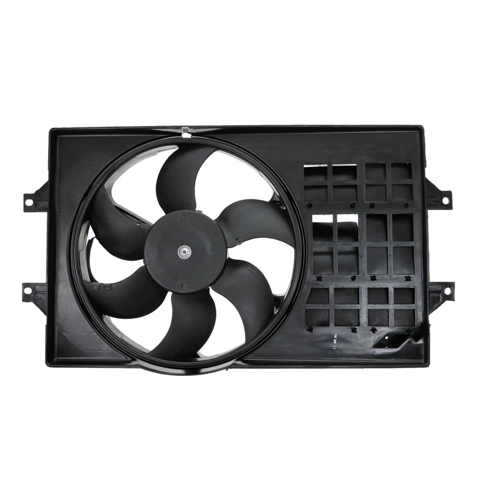 TRQ Radiator Cooling Fan Assembly Replacement for 1996-2000 Chrysler Sebring CH3115121 - Perfect for Engine Overheating Prevention & Summer Driving