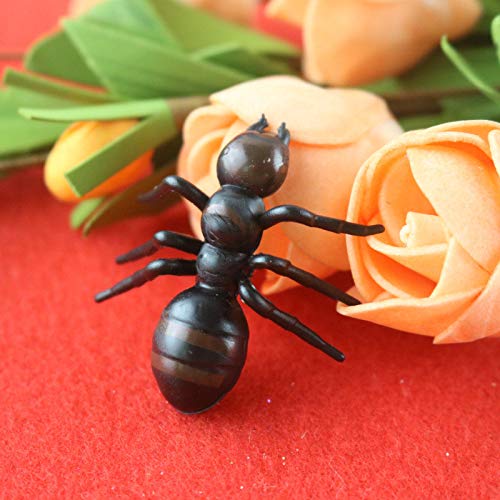 **30PCS Realistic Fake Ant Toy Set - Plastic Insect Cognitive Model for Kids, Halloween Party Decorations & Science Learning - Perfect for Educational Play, Prank Gifts & Themed Parties**