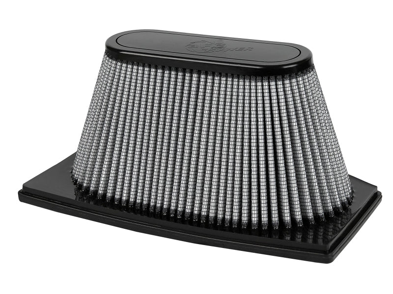 aFe Magnum FLOW PRO DRY S Inverted Air Filter for 2018-2019 Jeep Wrangler (JL) 2.0L Turbo I4 Engine - High Performance Air Intake System for Off-Road & Daily Driving