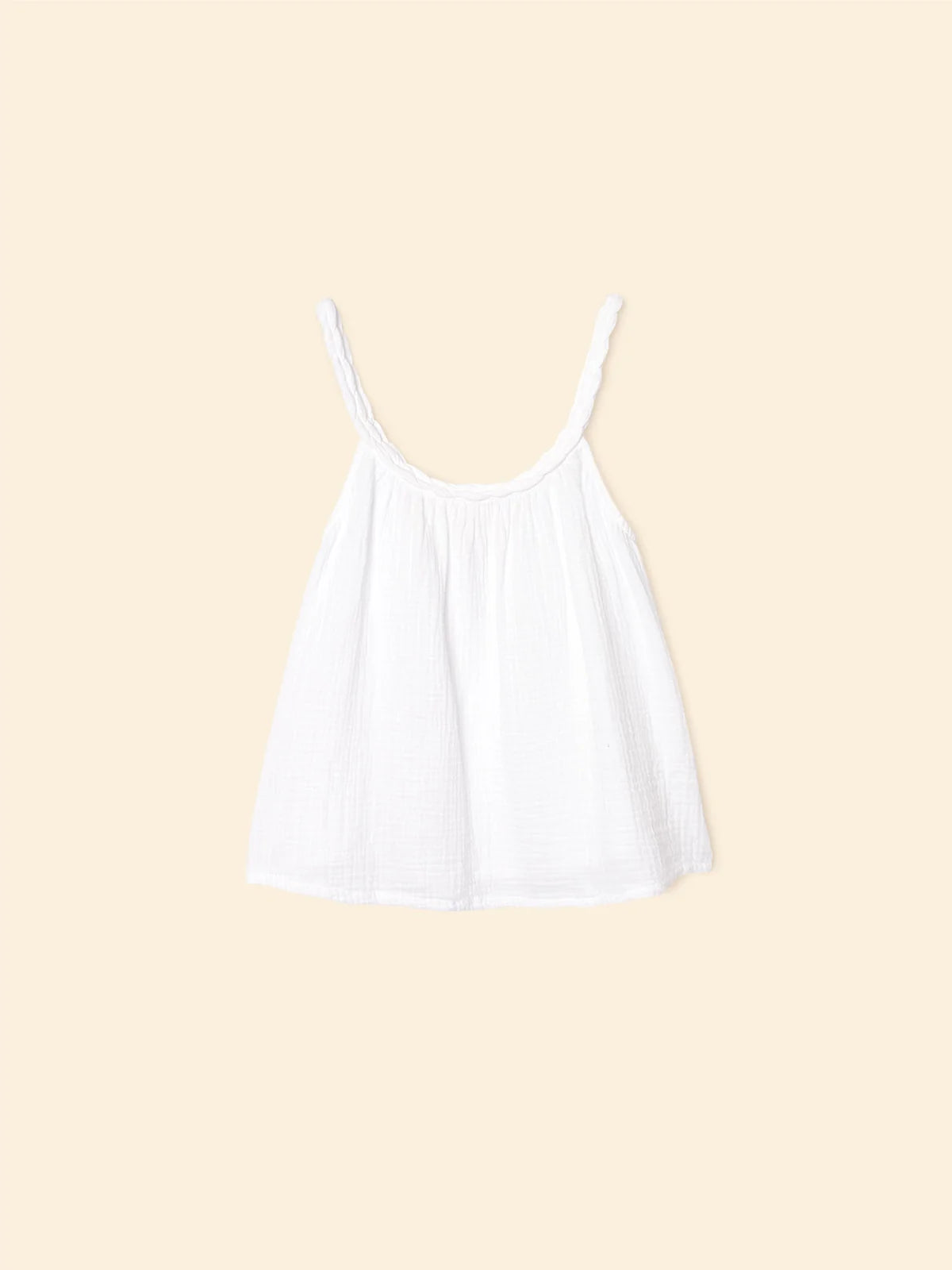 Brandi Top Women's White Blouse - Elegant & Comfortable for Work, Party & Casual Wear