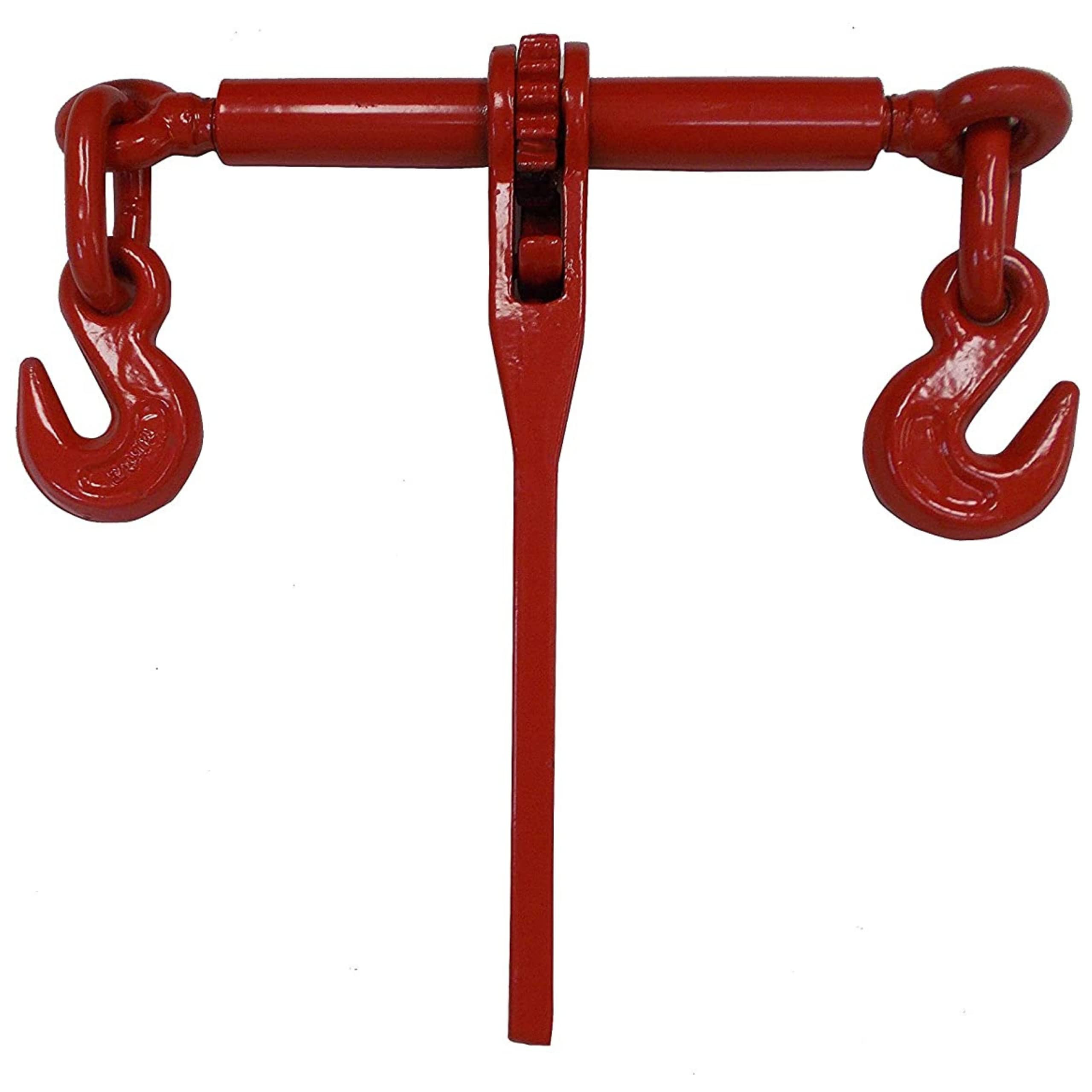 Heavy Duty Ratchet Chain Binder with Grab Hooks 5/16