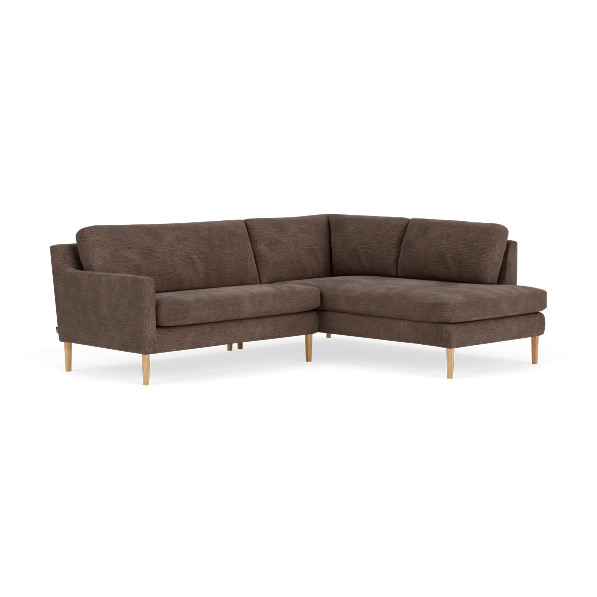 Astha Fabric Right Corner Sofa - Modern L-Shaped Sectional Couch for Living Room, Home Theater & Small Spaces | Comfortable & Stylish Lounge Furniture