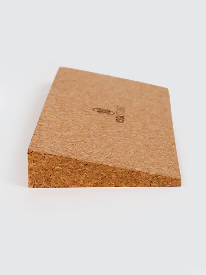 Premium Cork Yoga Wedge for Yoga Studio - Non-Slip Yoga Prop for Alignment & Support - Ideal for Home, Studio & Travel Use