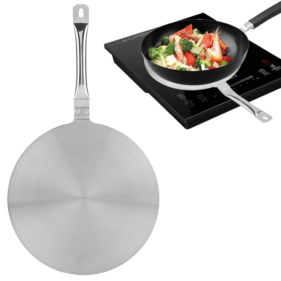 **Induction Hob Heat Diffuser Plate - 23.4cm x 40cm Converter Adapter for Saucepan & Pot - Perfect for Gas to Induction Stove Conversion & Even Cooking**    *(Use Case: Ideal for home kitchens, restaurants, and catering services to safely use non-induction cookware on induction stoves.)*