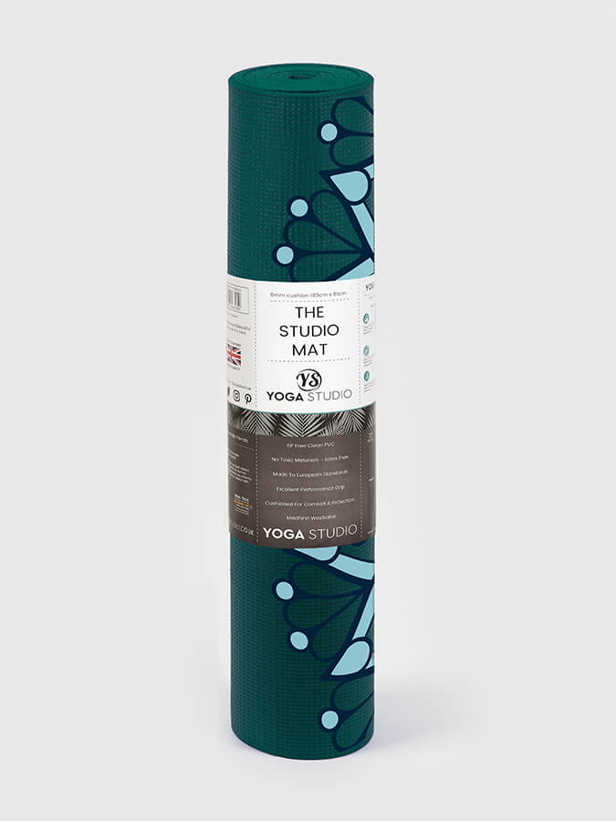 Premium 6mm Non-Slip Yoga Mat for Hot Yoga & Home Workouts - Eco-Friendly TPE Material for Enhanced Grip & Comfort