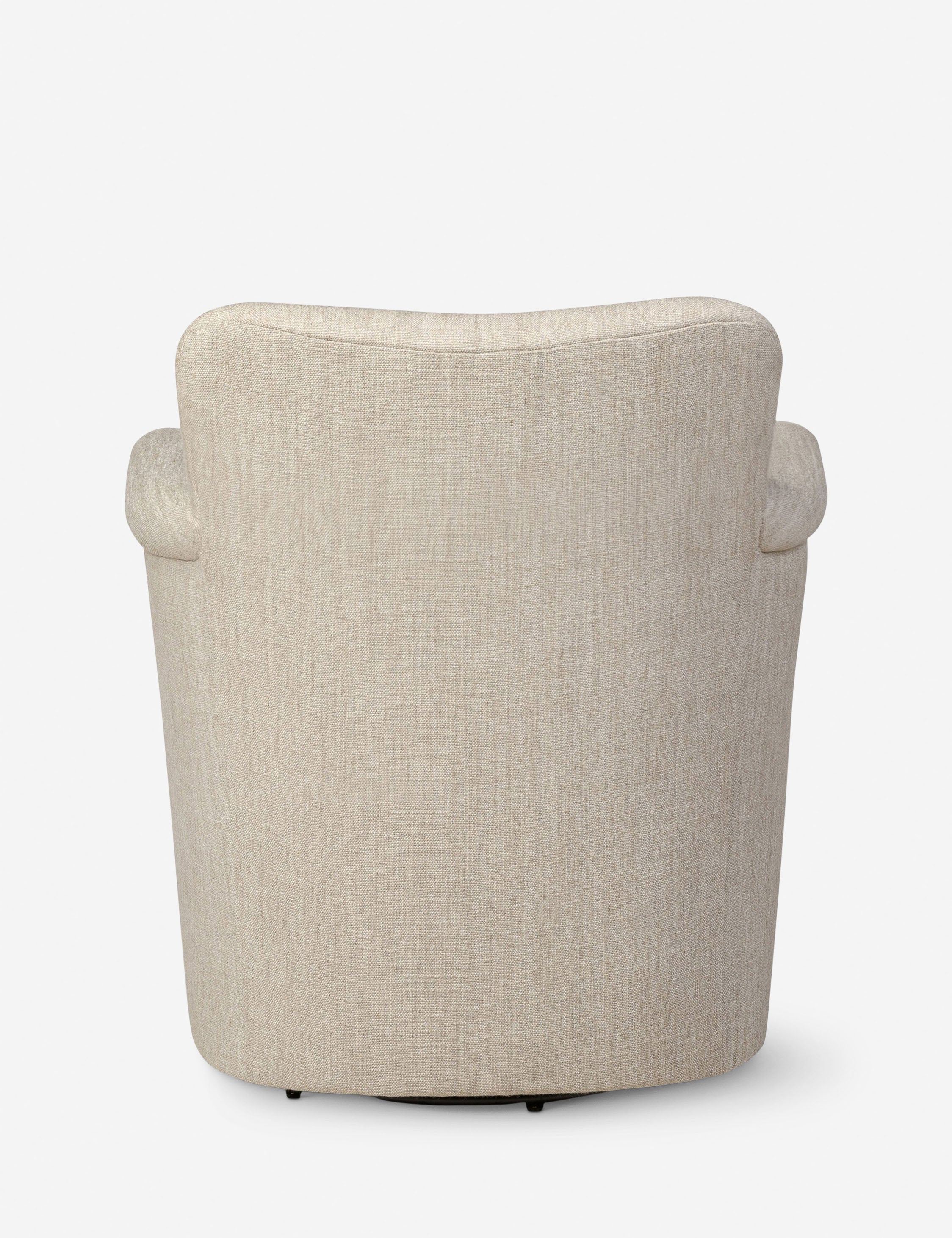 Amber Lewis x Four Hands Camellia Swivel Chair - Modern Rotating Accent Chair for Living Room, Bedroom, or Office