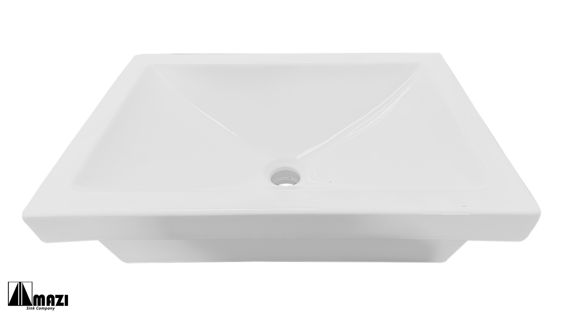 Modern Ceramic Vessel Bathroom Sink - White Glossy Finish, Round Above Counter Basin for Powder Room & Guest Bathroom - Perfect for Contemporary Home Decor & Spa-Style Vanities